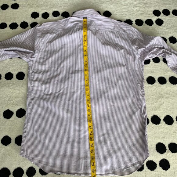 Canali 1934 Designer Striped Dress Shirt - Picture 11 of 13